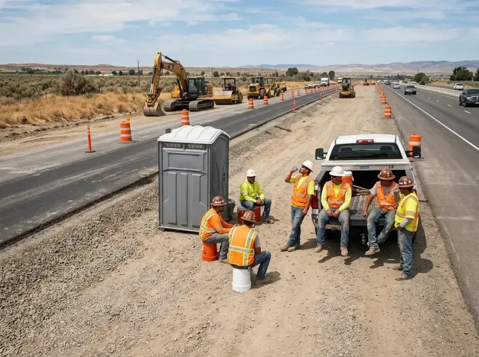 highway-road-construction-crew-007 — frequently asked questions, Porta Potty and Restroom Rentals in Shenandoah, IA